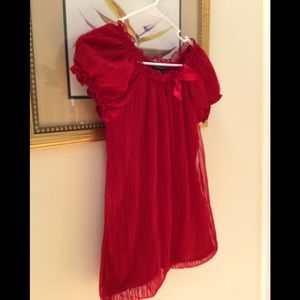 Red dress George size 10-12
